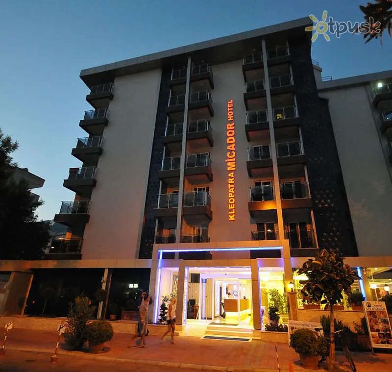 Фото отеля Kleopatra Micador Hotel 4* Alanija Turkija išorė ir baseinai