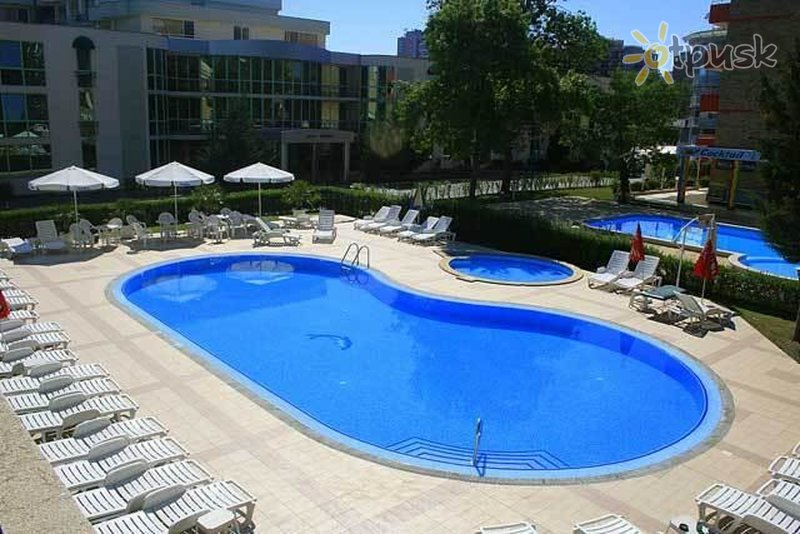 Фото отеля Klisura Hotel 3* Солнечный берег Болгария экстерьер и бассейны