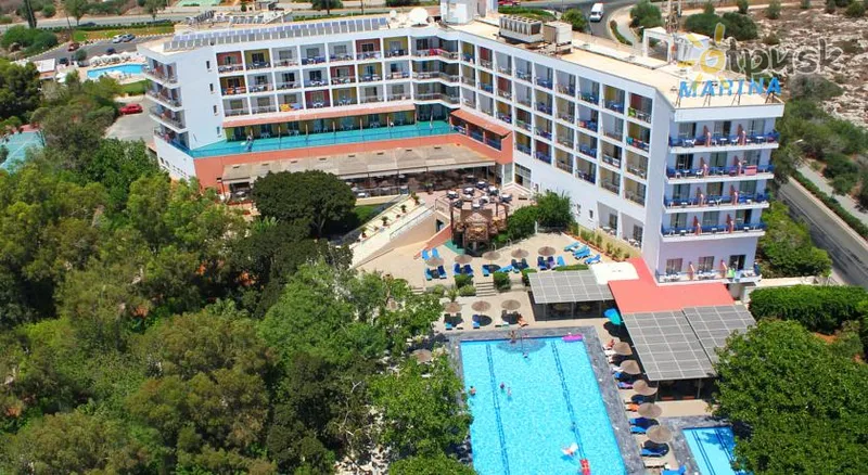 Фото отеля Marina Hotel 3* Aija Napa Kipra ārpuse un baseini
