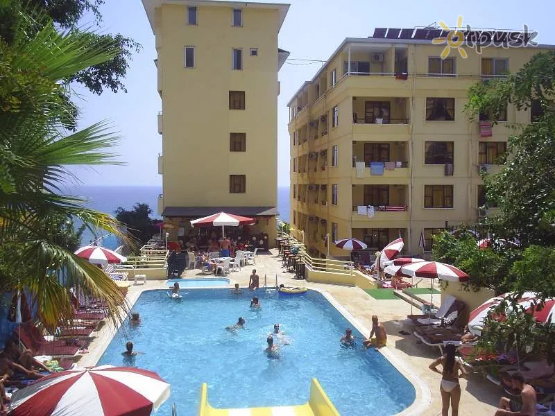 Фото отеля Palmera Kleopatra Beach Hotel 3* Алания Турция экстерьер и бассейны