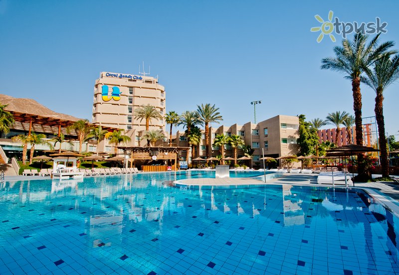 Фото отеля U Coral Beach Club Eilat 5* Эйлат Израиль экстерьер и бассейны