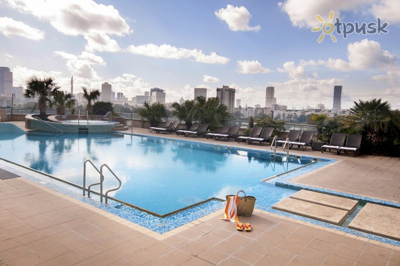 Фото отеля Leonardo City Tower 5* Тель-Авив Израиль экстерьер и бассейны
