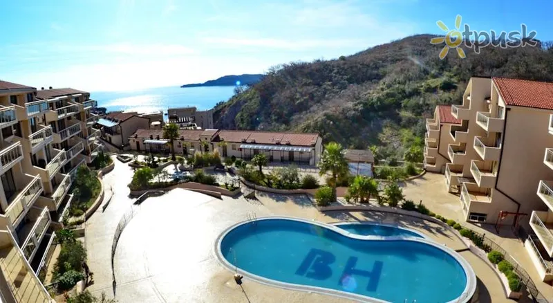 Фото отеля Blue Horizon Apartments 3* Przno Juodkalnija išorė ir baseinai