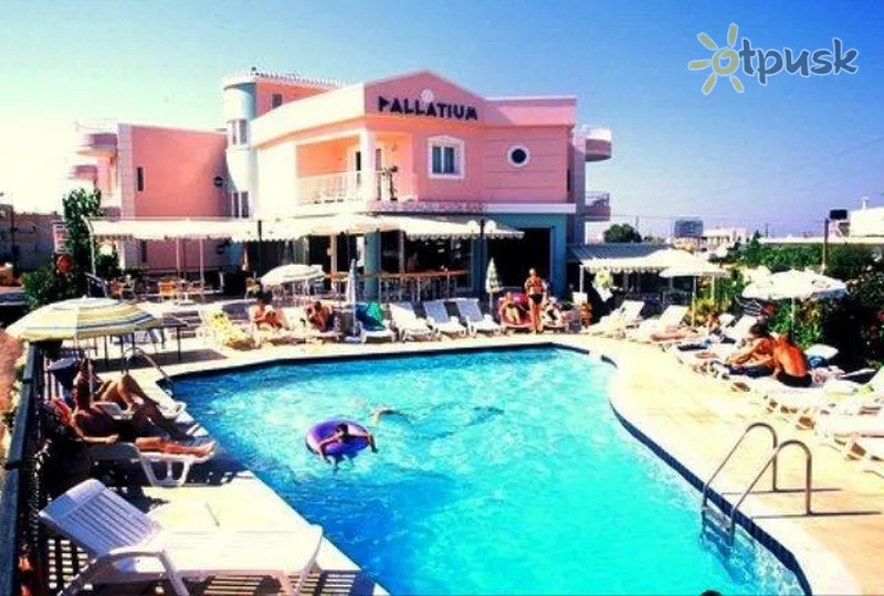 Фото отеля Pallatium Hotel 3* о. Крит – Ираклион Греция экстерьер и бассейны