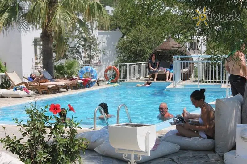 Фото отеля Peda Akvaryum Beach Hotel 3* Bodrumas Turkija išorė ir baseinai