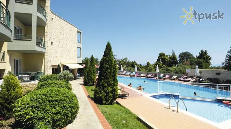 Фото отеля Aegean Hotel 3* Halkidiki — Kasandra Grieķija ārpuse un baseini