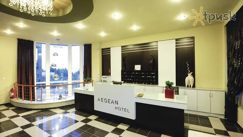 Фото отеля Aegean Hotel 3* Halkidiki — Kasandra Grieķija vestibils un interjers