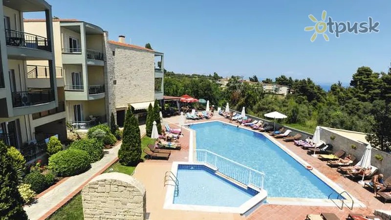 Фото отеля Aegean Hotel 3* Халкідікі – Кассандра Греція екстер'єр та басейни