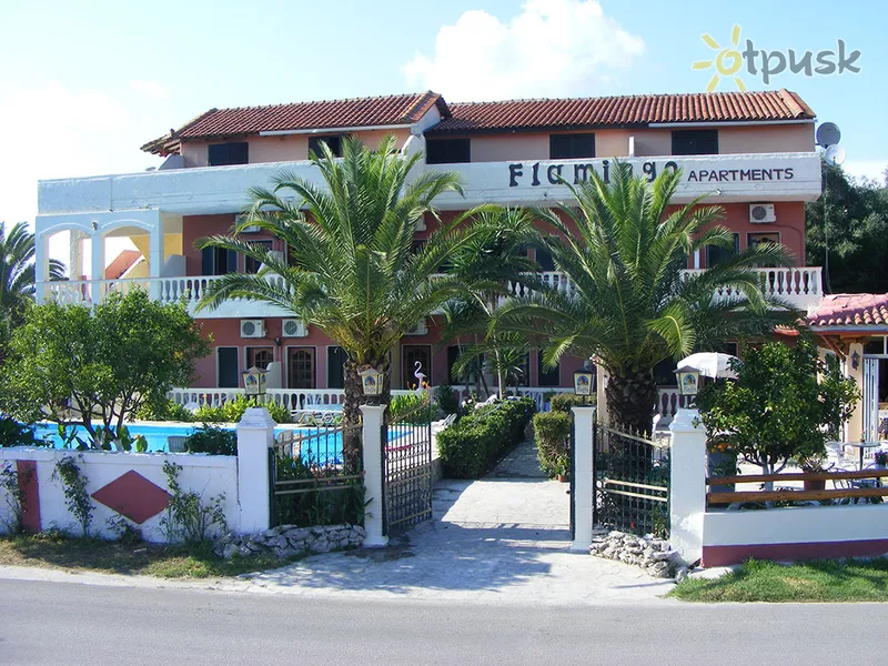 Фото отеля Flamingo Apartments 3* par. Korfu Grieķija ārpuse un baseini