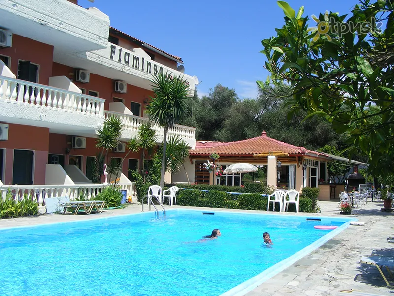 Фото отеля Flamingo Apartments 3* par. Korfu Grieķija ārpuse un baseini