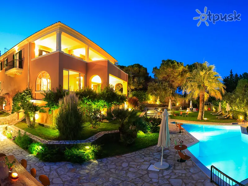Фото отеля Kommeno Castle Luxury Villa 4* Korfu Graikija išorė ir baseinai