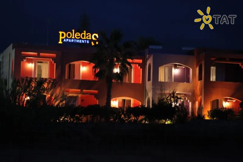 Фото отеля Poledas Apartments 3* о. Крит – Ханья Греція екстер'єр та басейни
