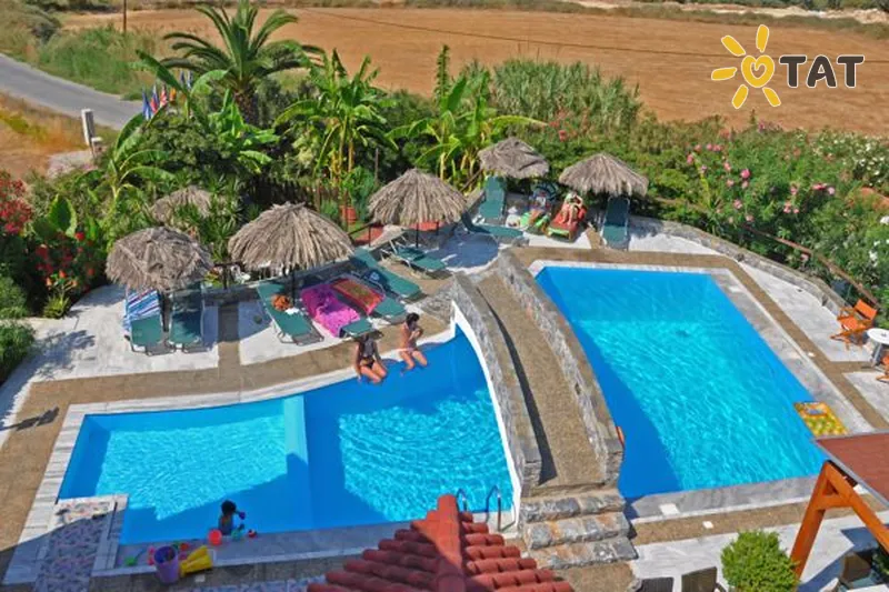 Фото отеля Poledas Apartments 3* о. Крит – Ханья Греція екстер'єр та басейни