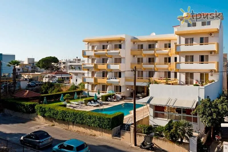 Фото отеля Trianta Hotel Apartments 2* Rodas Graikija išorė ir baseinai