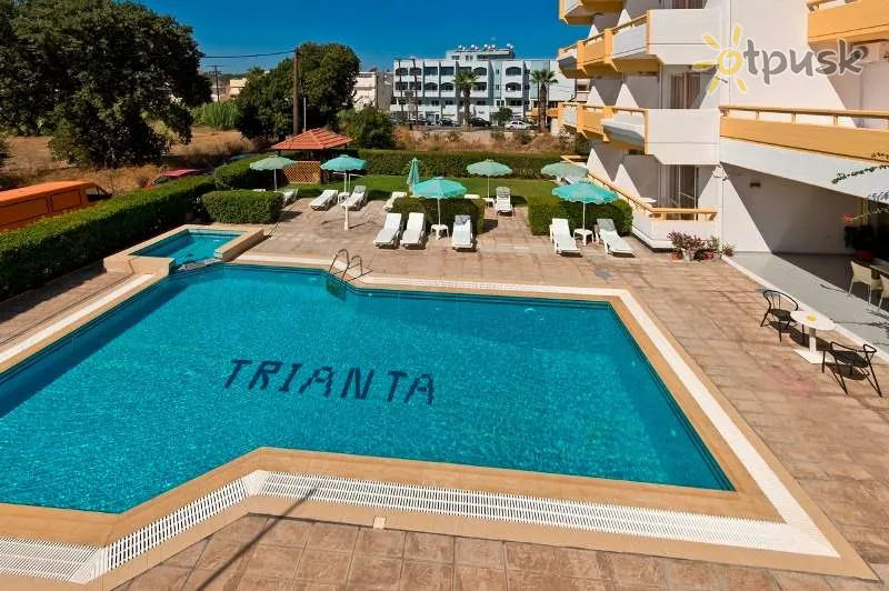 Фото отеля Trianta Hotel Apartments 2* par. Rodas Grieķija ārpuse un baseini