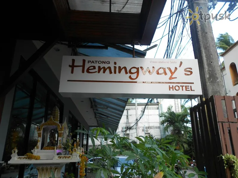 Фото отеля Patong Hemingways Hotel 3* о. Пхукет Таїланд екстер'єр та басейни