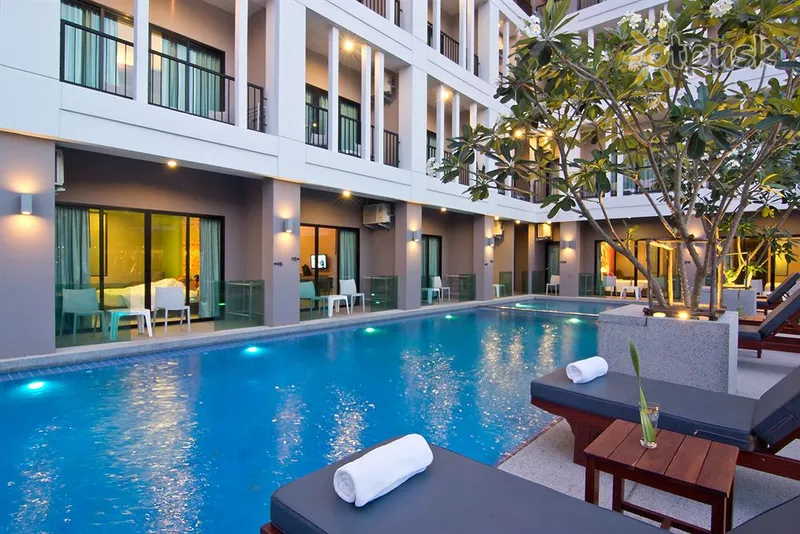 Фото отеля Hotel J Residence 4* Pataja Tailandas išorė ir baseinai