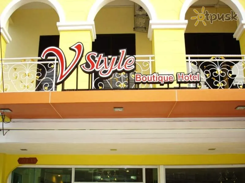 Фото отеля V Style Boutique Hotel 2* Pataja Tailandas išorė ir baseinai