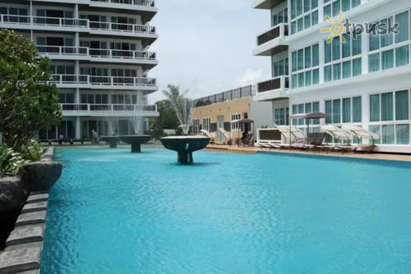 Фото отеля The Sand Beach Pattaya 3* Pataja Tailandas išorė ir baseinai