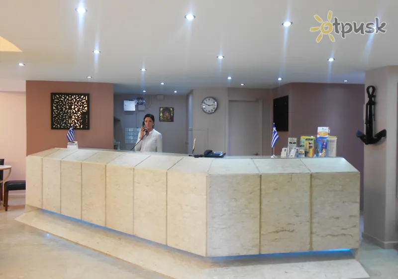 Фото отеля Sun Hall Beach Hotel Apts 3* Ларнака Кіпр лобі та інтер'єр