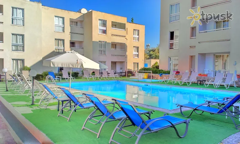 Фото отеля Daphne Hotel Apartments 3* Пафос Кипр экстерьер и бассейны