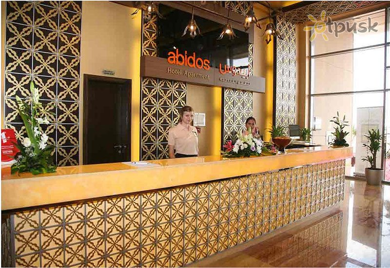 Фото отеля Abidos Hotel Apartment Dubailand 4* Дубай ОАЭ лобби и интерьер