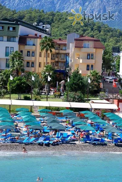 Фото отеля Dragos Beach Hotel 3* Кемер Турция пляж