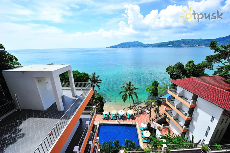 Фото отеля Blue Ocean Beach Resort 3* apie. Puketas Tailandas išorė ir baseinai