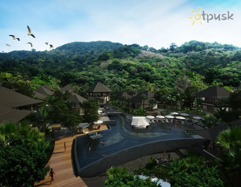 Фото отеля Mandarava Resort & Spa 4* apie. Puketas Tailandas išorė ir baseinai