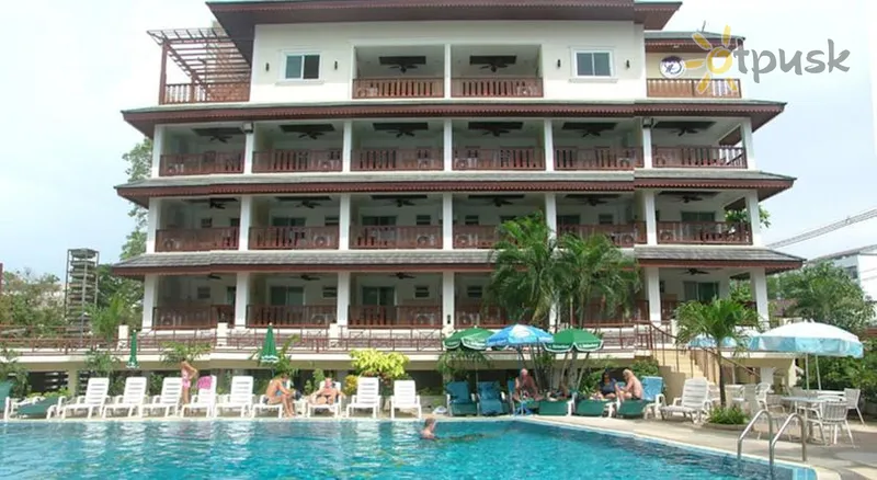 Фото отеля Boss Suite Pattaya Hotel 3* Паттайя Таиланд экстерьер и бассейны