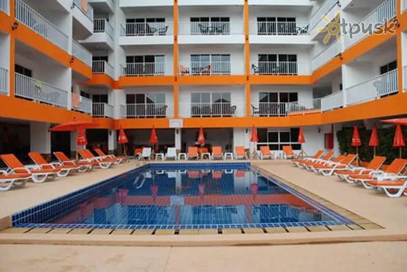 Фото отеля New Nordic Hotel Vip 4 3* Pataja Tailandas išorė ir baseinai