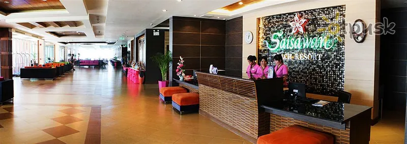 Фото отеля Saisawan Beach Resort 4* Pataja Taizeme vestibils un interjers