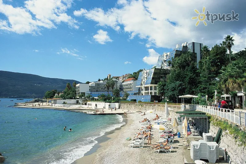 Фото отеля Plaza Hotel 3* Герцег Нові Чорногорія пляж