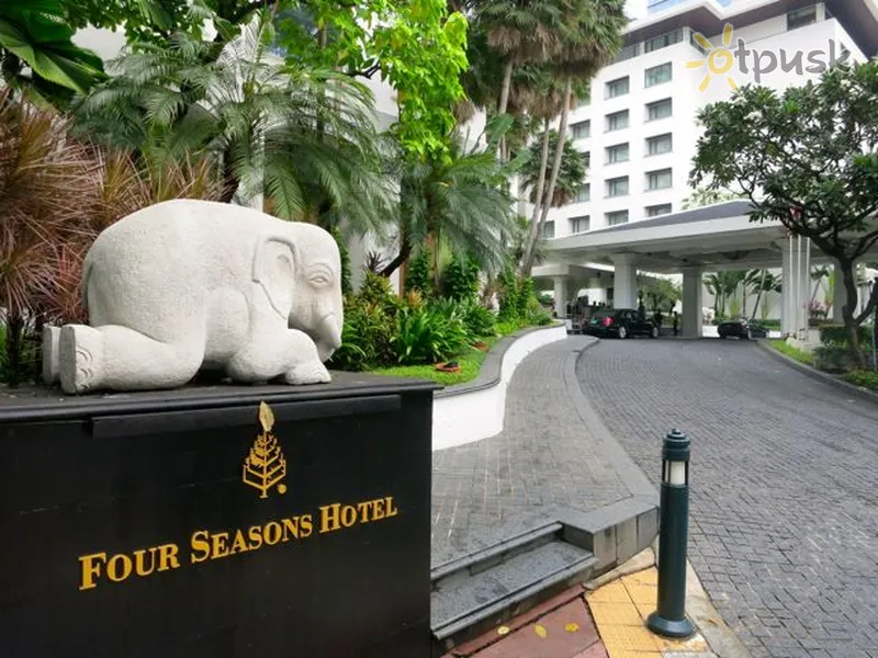 Фото отеля Anantara Siam Bangkok Hotel 5* Bankokas Tailandas išorė ir baseinai