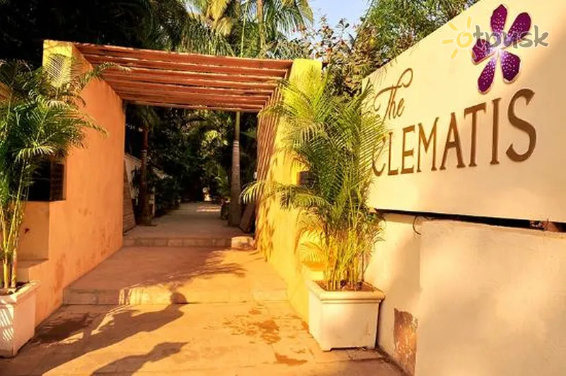 Фото отеля The Clematis Hotel 4* Šiaurės Goa Indija išorė ir baseinai