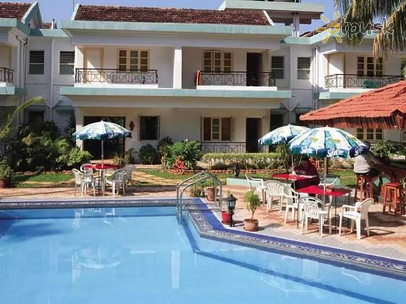 Фото отеля Senhor Angelo Resort 2* Šiaurės Goa Indija išorė ir baseinai