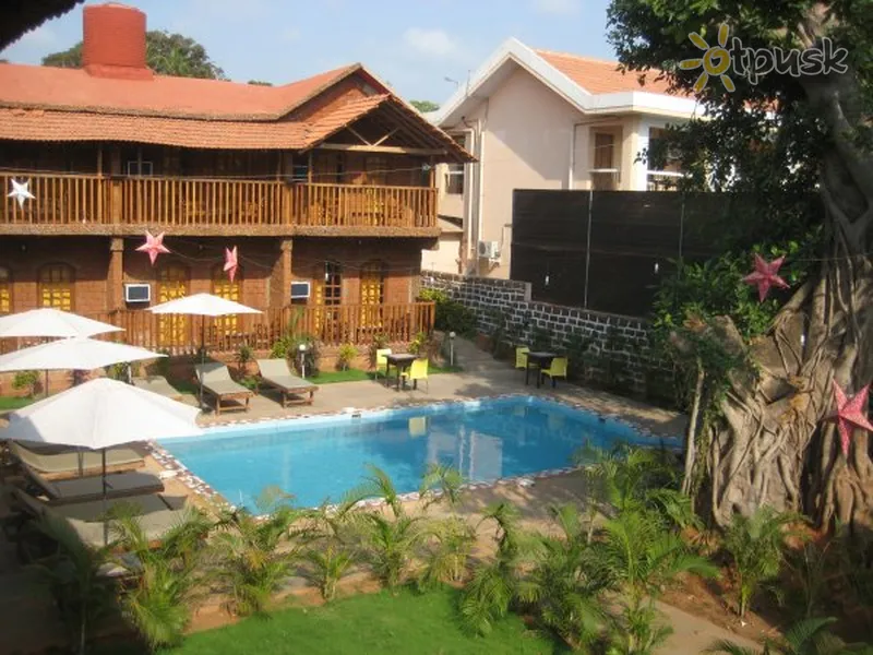 Фото отеля Ruffles Grand Resort 3* Šiaurės Goa Indija išorė ir baseinai