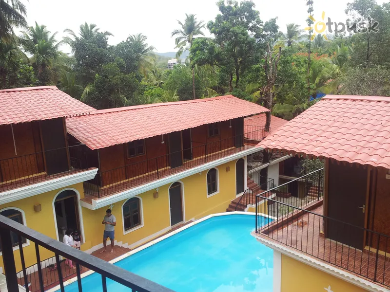 Фото отеля Castle House Palolem South Goa 2* Pietų goa Indija išorė ir baseinai