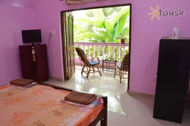 Фото отеля Orchid Guest House 2* Šiaurės Goa Indija kambariai