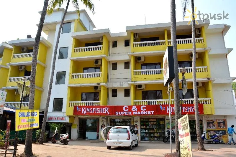 Фото отеля Goas Pearl  Hotel 2* Ziemeļu goa Indija ārpuse un baseini