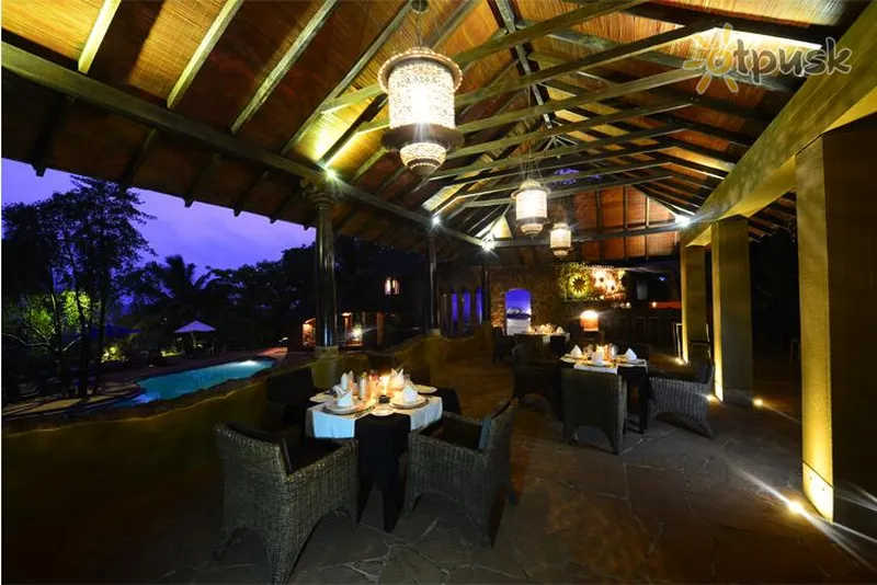 Фото отеля Nilaya Hermitage 3* Šiaurės Goa Indija barai ir restoranai