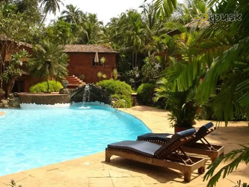 Фото отеля Nilaya Hermitage 3* Šiaurės Goa Indija išorė ir baseinai