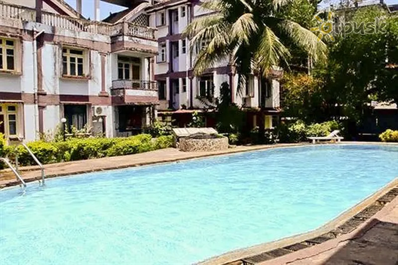 Фото отеля Atlanta Beach Resort 3* Šiaurės Goa Indija išorė ir baseinai