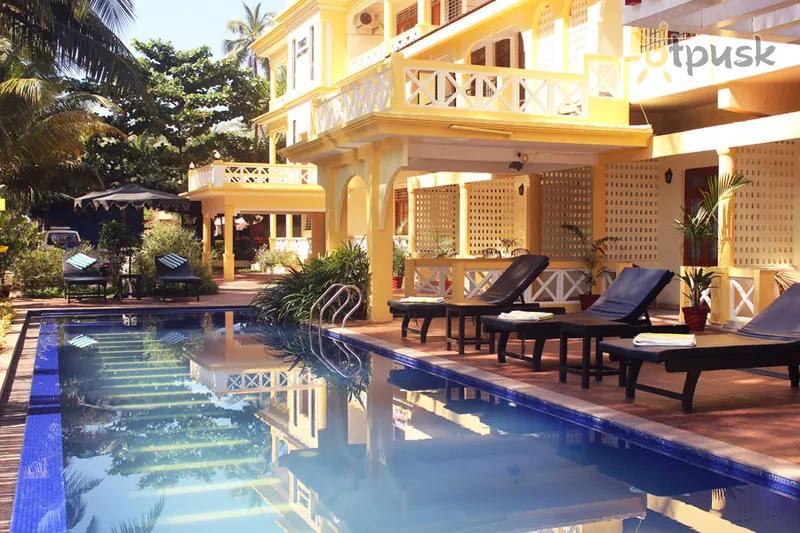 Фото отеля The Tubki Resort 3* Южный Гоа Индия экстерьер и бассейны