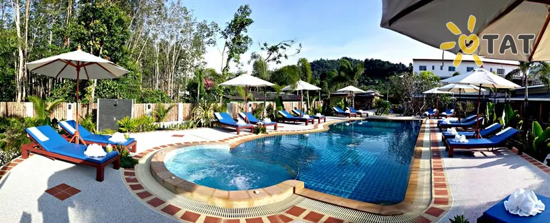 Фото отеля Aonang Phutawan Resort 2* Krabi Tailandas išorė ir baseinai