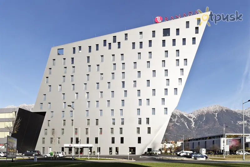 Фото отеля Ramada Innsbruck Tivoli Hotel 3* Insbrukas Austrija išorė ir baseinai