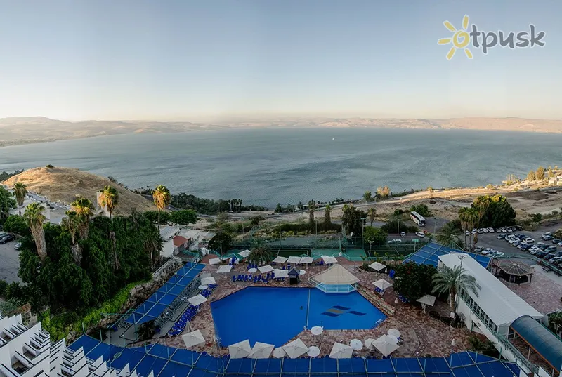 Фото отеля Club Hotel Tiberias 4* Tibērijas Izraēla ārpuse un baseini