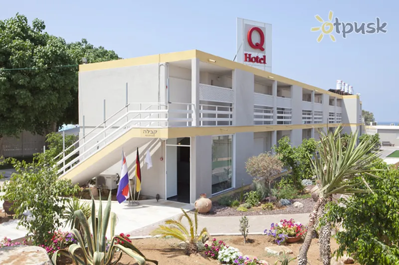 Фото отеля Q Hotel 3* Нетанія Ізраїль екстер'єр та басейни
