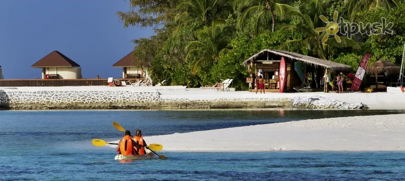 Фото отеля Nakai Maayafushi Resort 3* Ари (Алифу) Атолл Мальдивы пляж