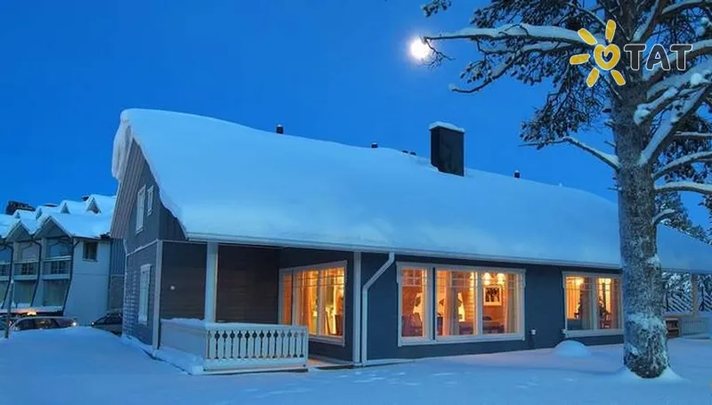 Фото отеля K5 Cottage – 242 кв.м 5* Леві Фінляндія екстер'єр та басейни
